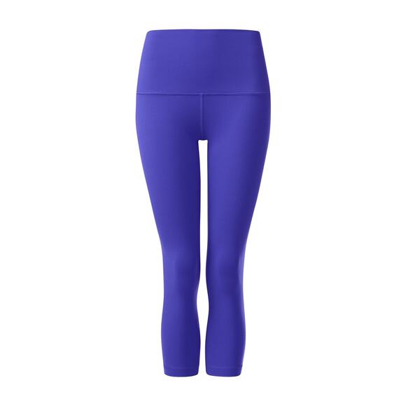 Lululemon Wunder Under Crop (Hi-Rise) 21" Luxtreme Size 4 Purple - Picture 7 of 8